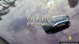 Locksmith At Your Door:  Car Key FOB Programming